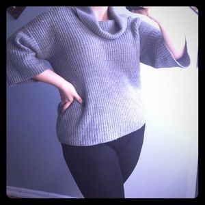 Knitted sweater top